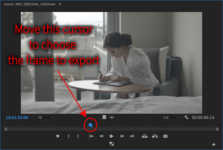 Autokroma BRAW Studio PremierePro Export BRAW Frame chooseWithCursort